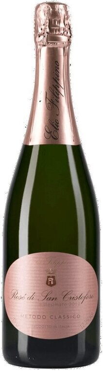 Elio Filippino Metode Classico Rosé di San Cristoforo Extra brut, Nebbiolo 2018, Elio Filippino, Piemonte