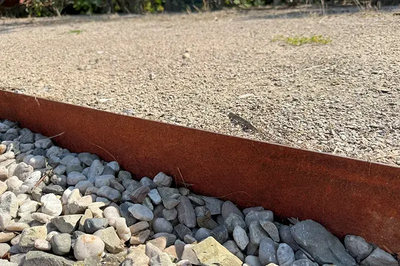 Zahradní obrubník Corgarden MODO 1022 92 x 14 cm Corten
