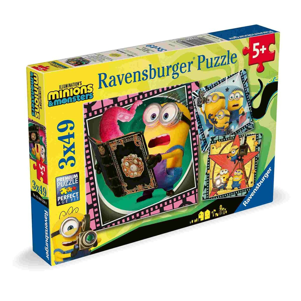 Ravensburger Mimoni 3 Puzzle 3x49 dílků