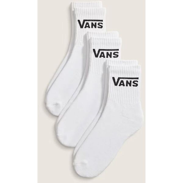 Ponožky Vans Classic Half Crew - Bílá - L