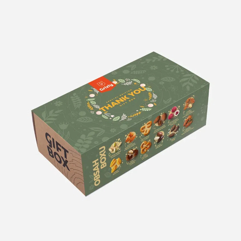 GRIZLY Dárkový box Thank you 490 g