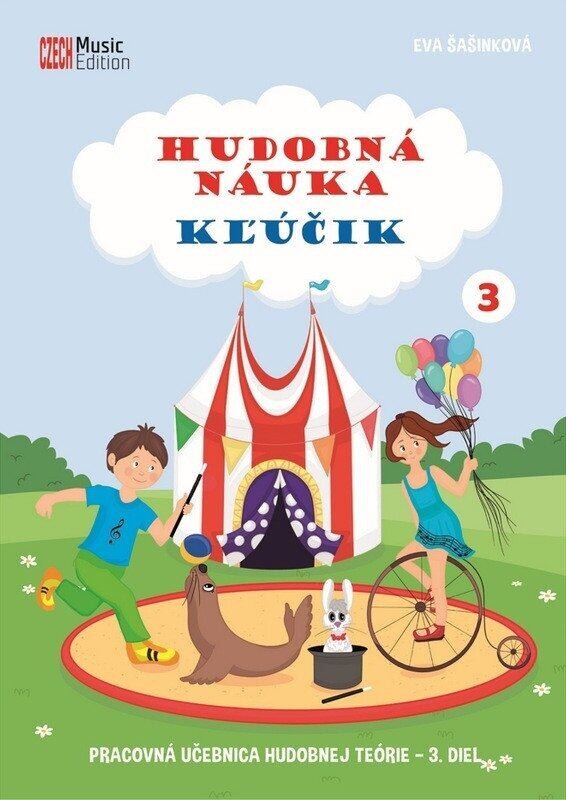 Hudobná náuka Kľúčik 3 - Pracovná učebnica hudobnej teórie 3. diel