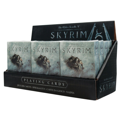 The Elder Scrolls Skyrim hrací karty DPL12