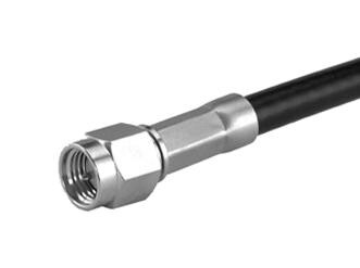 Huber+Suhner 11_Sma-50-3-56/199_Ne Rf Coax Conn, Sma Plug, 50 Ohm, Cable