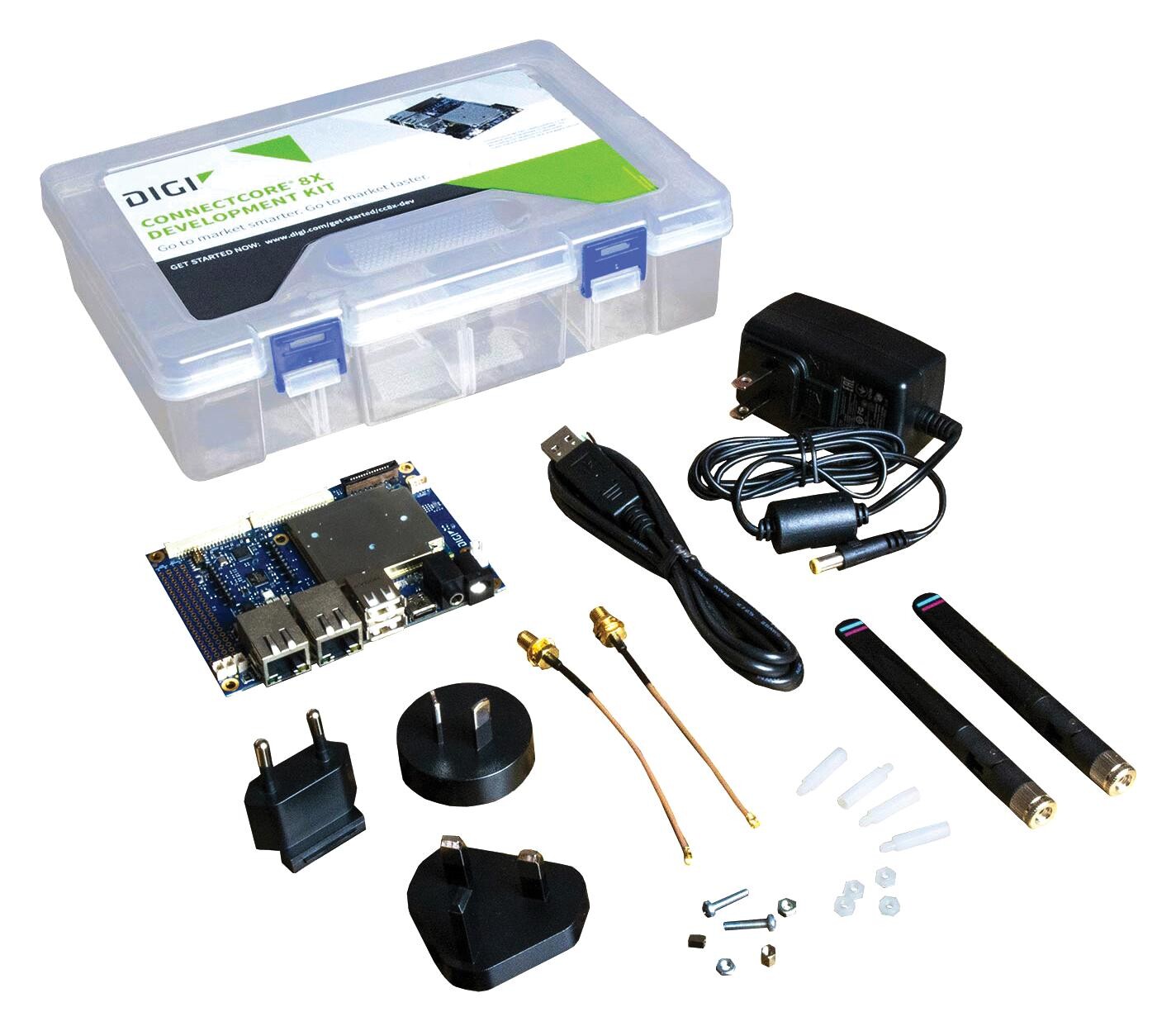 Digi International Cc-Wmx8-Kit Sbc Dev Kit, Arm Cortex-A35/m4F Mpu
