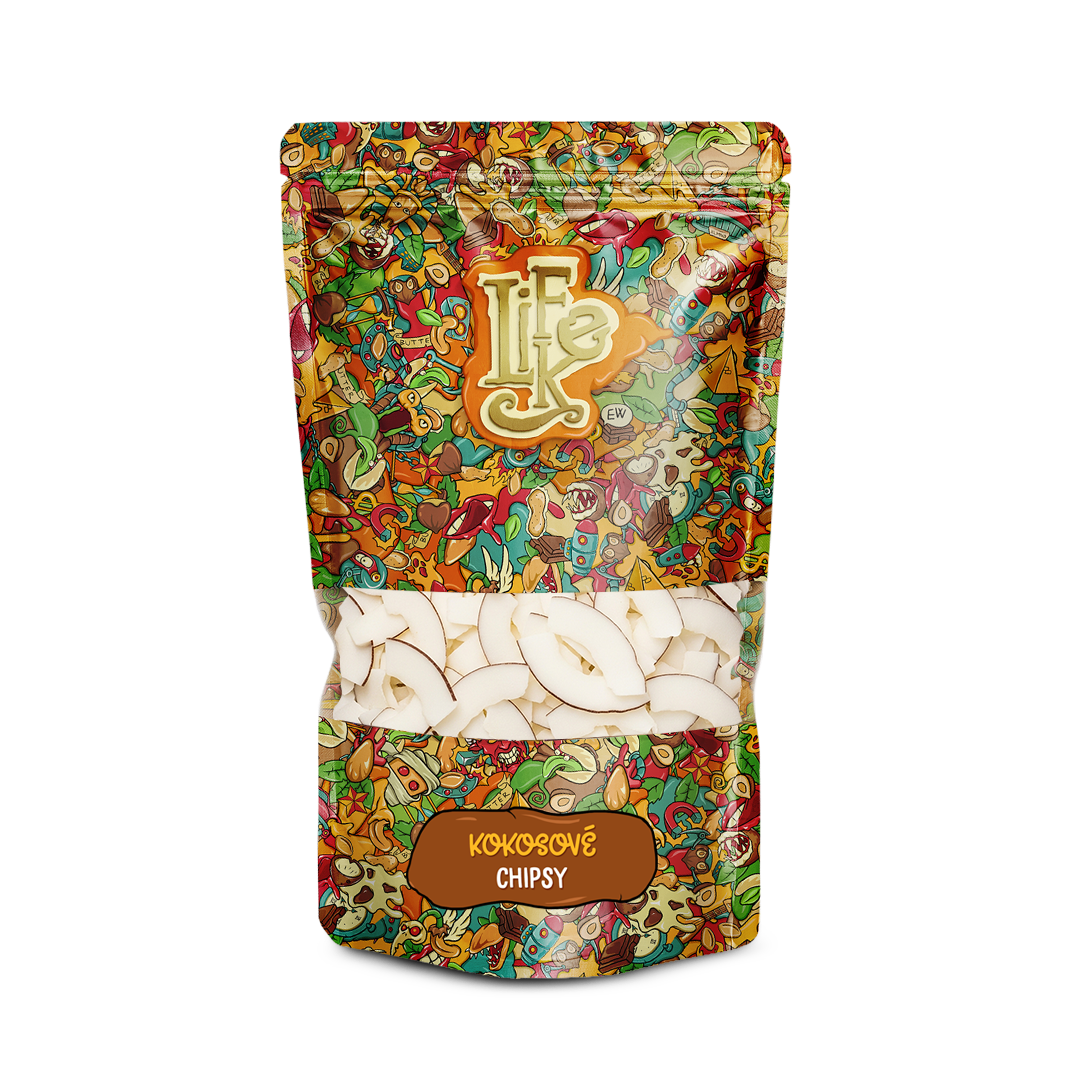 LIFELIKE Kokosové chipsy 100 g