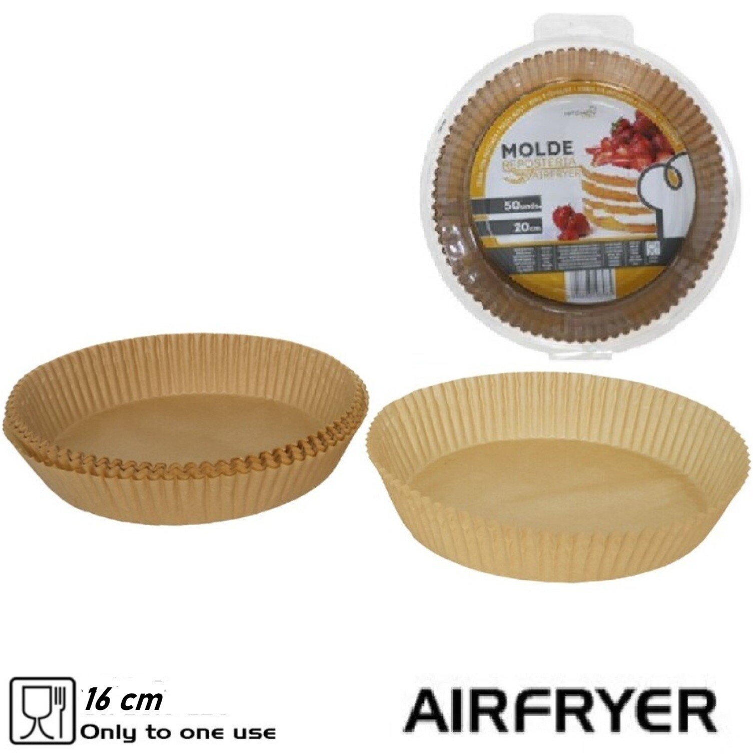 IGOTREND Papír do teplovzdušné fritézy 16 cm 100 ks