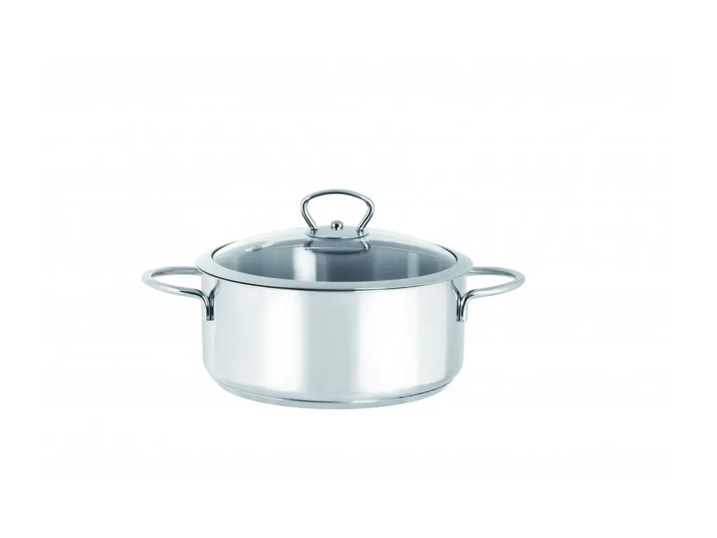 METALAC KULINARIA Kastrol 24 cm se skleněnou poklicí 4.8 l