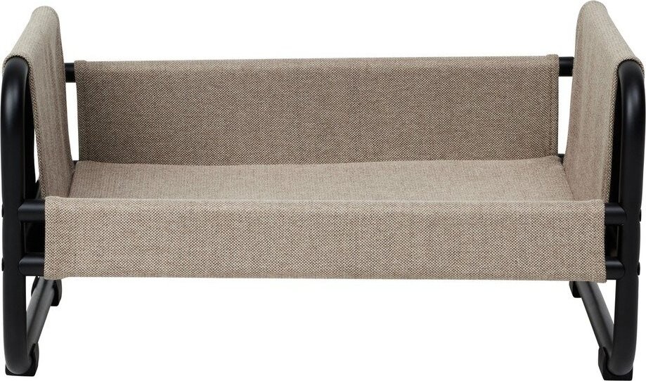 Černý/béžový pelíšek pro psa z oceli 52x40 cm Milo – OYOY Living Design