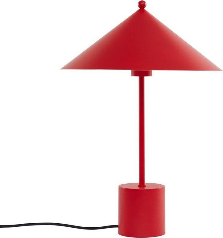 Červená kovová stolní lampa (výška 50 cm) Kasa – OYOY Living Design