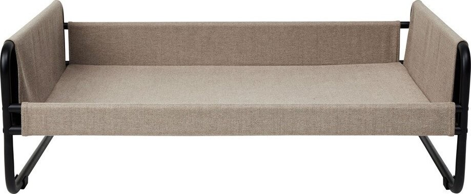 Černý/béžový pelíšek pro psa z oceli 92x73 cm Milo – OYOY Living Design