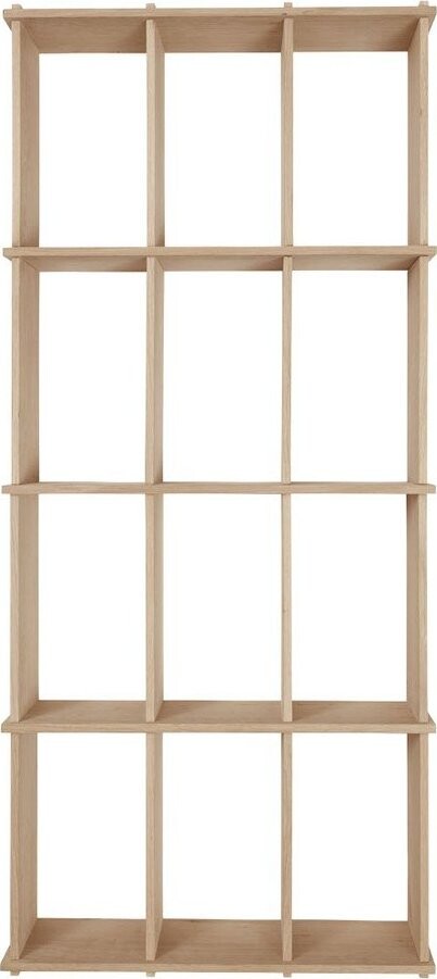 Patrová police z dubového dřeva v přírodní barvě 64 cm Grid – OYOY Living Design