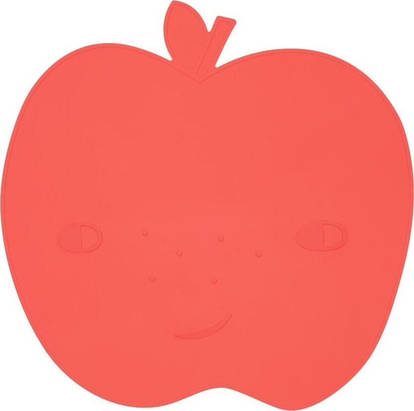 Silikonové dětské prostírání 39x39 cm Apple – OYOY Mini