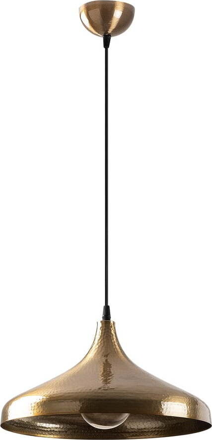 Závěsné svítidlo v bronzové barvě s kovovým stínidlem ø 36 cm Tattoo – Opviq lights