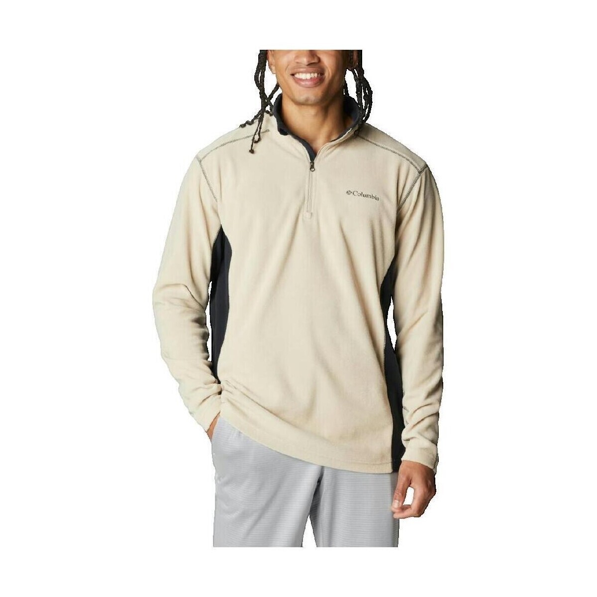 Columbia  Polaire  Klamath Range II Half Zip  Béžová