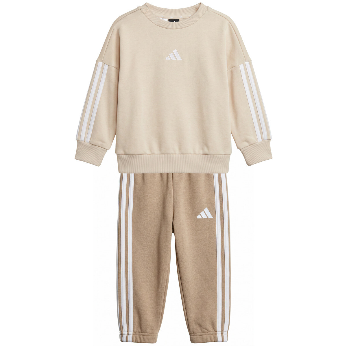 adidas Essentials Joggers Set Kids Hnědá