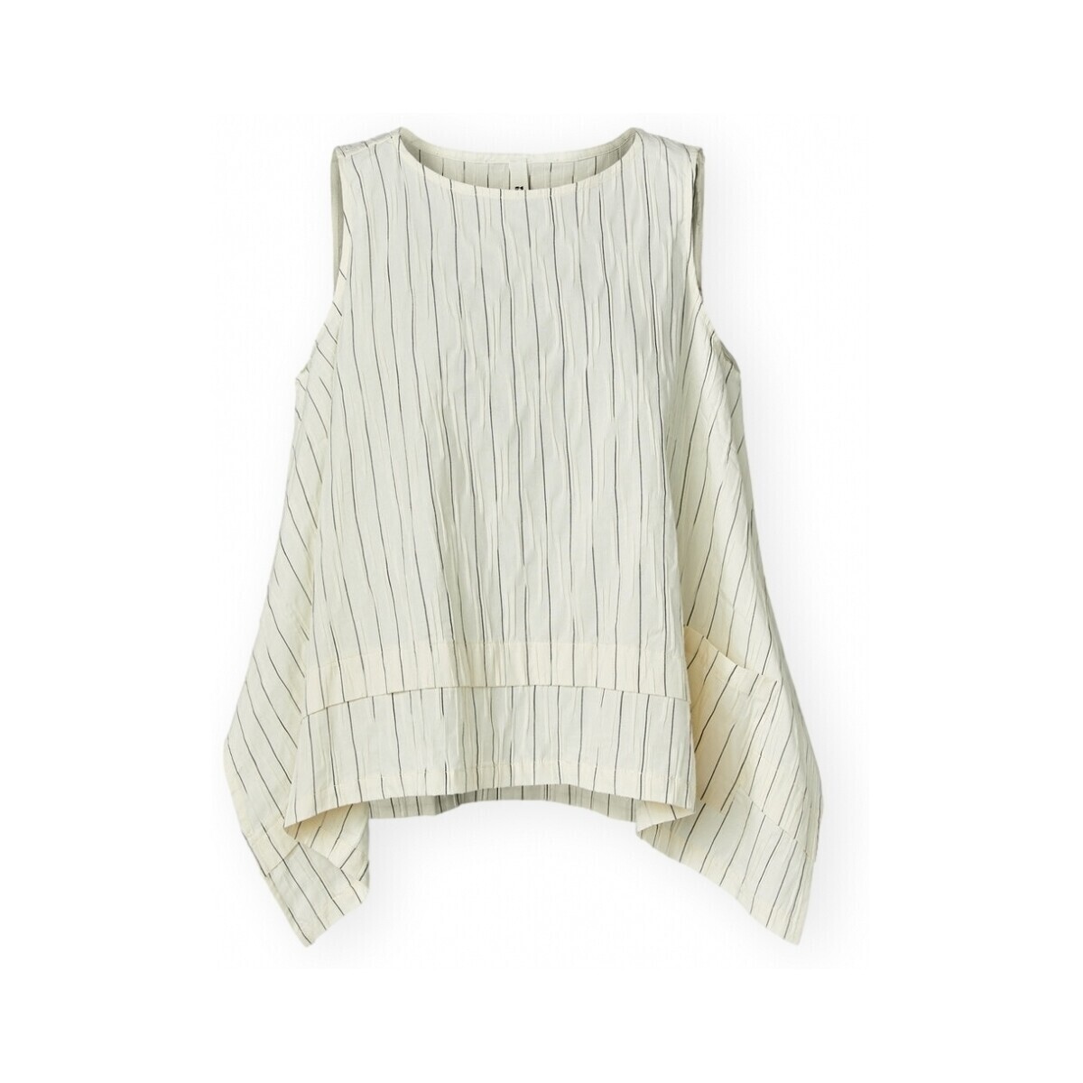 Wendy Trendy  Top 250193 - Ecru/Stripe  Béžová