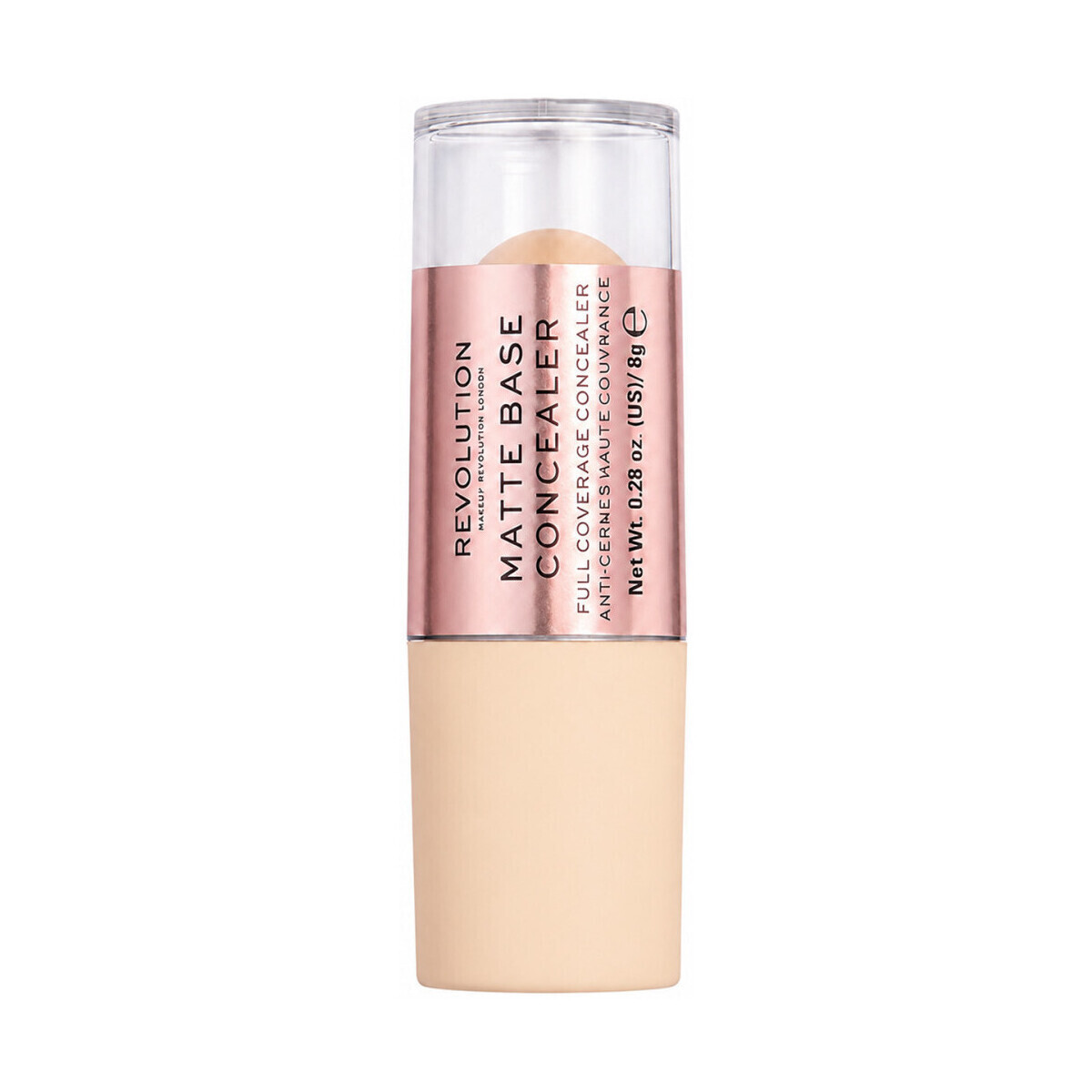 Makeup Revolution  Matte Base Concealer - C6.5  Béžová