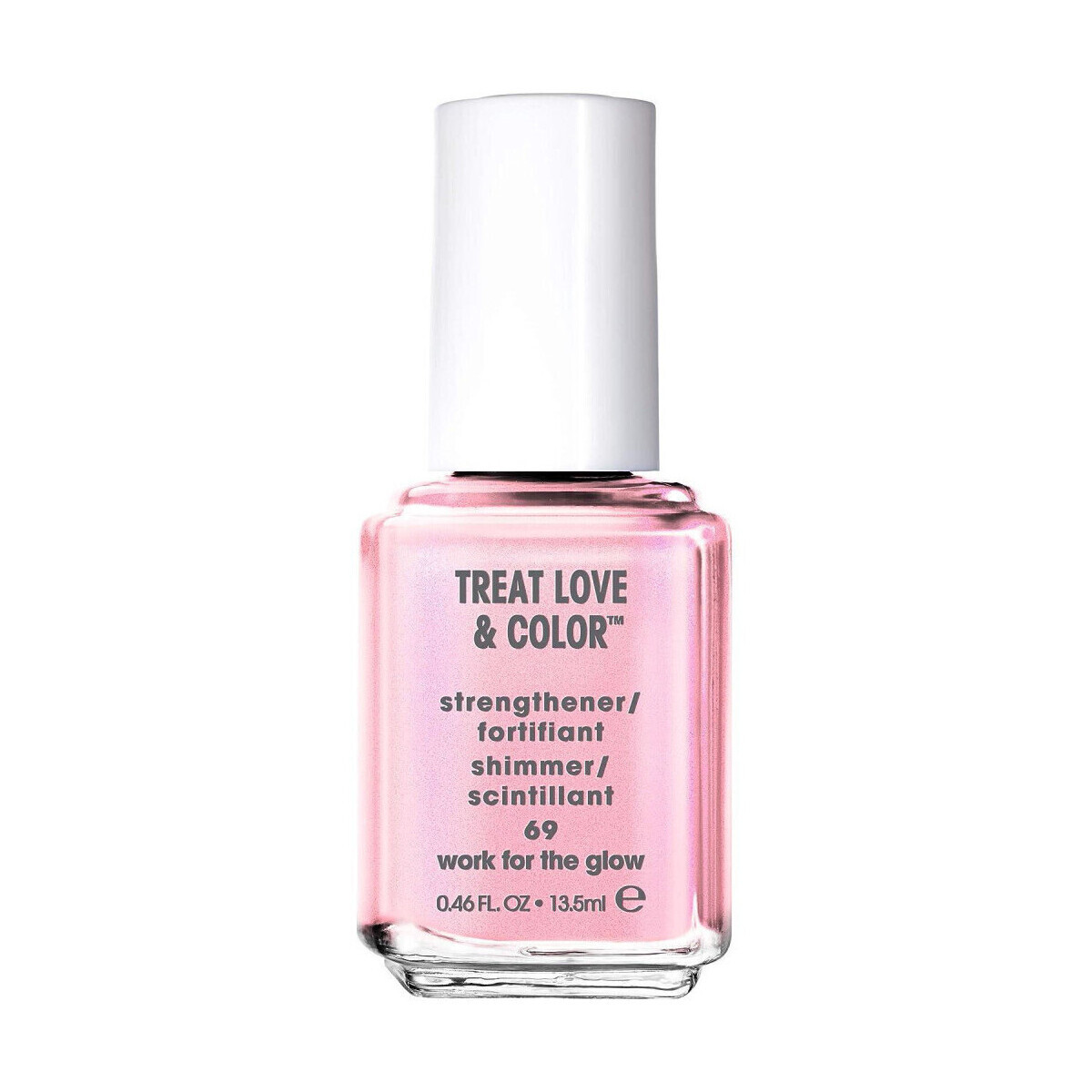 Essie  Treat Love   Color Care - 69 Work For The Glow  Růžová