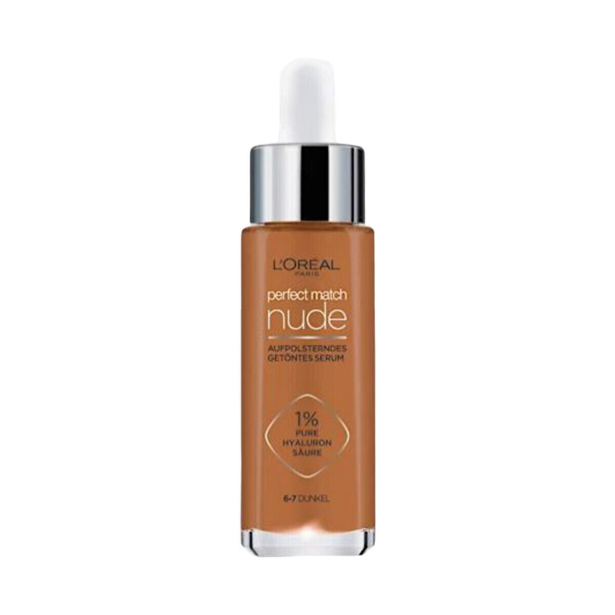 L'oréal  True Match Nude Tinted Serum - 6-7 Dunkel  Hnědá