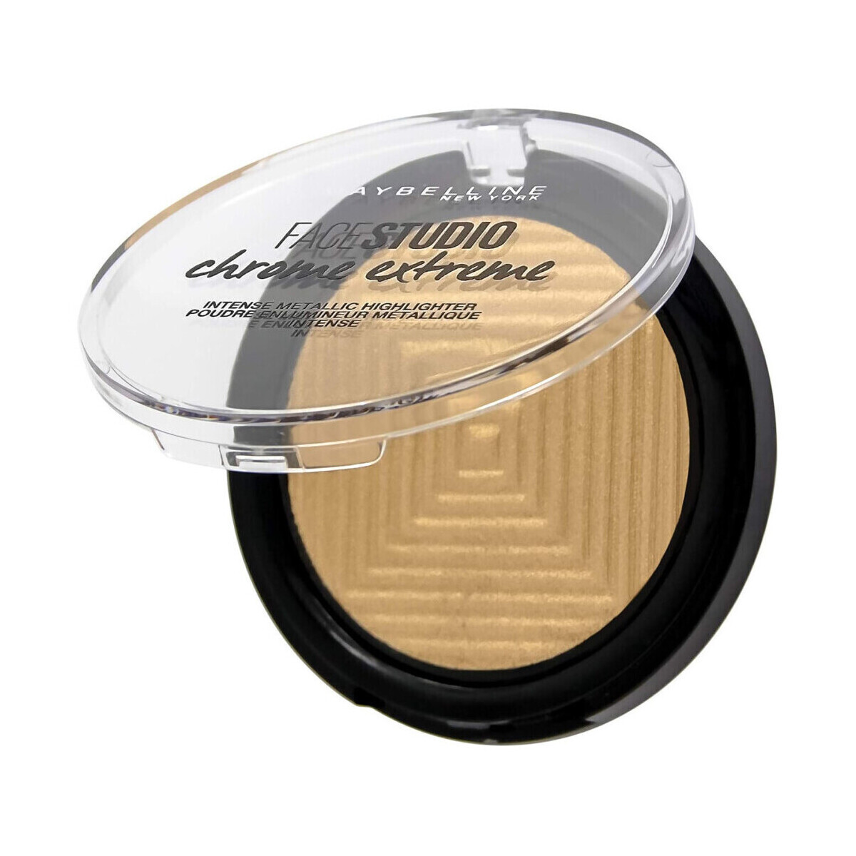 Maybelline New York  Facestudio Chrome Extreme Metallic Highlighter Powder -  Hnědá