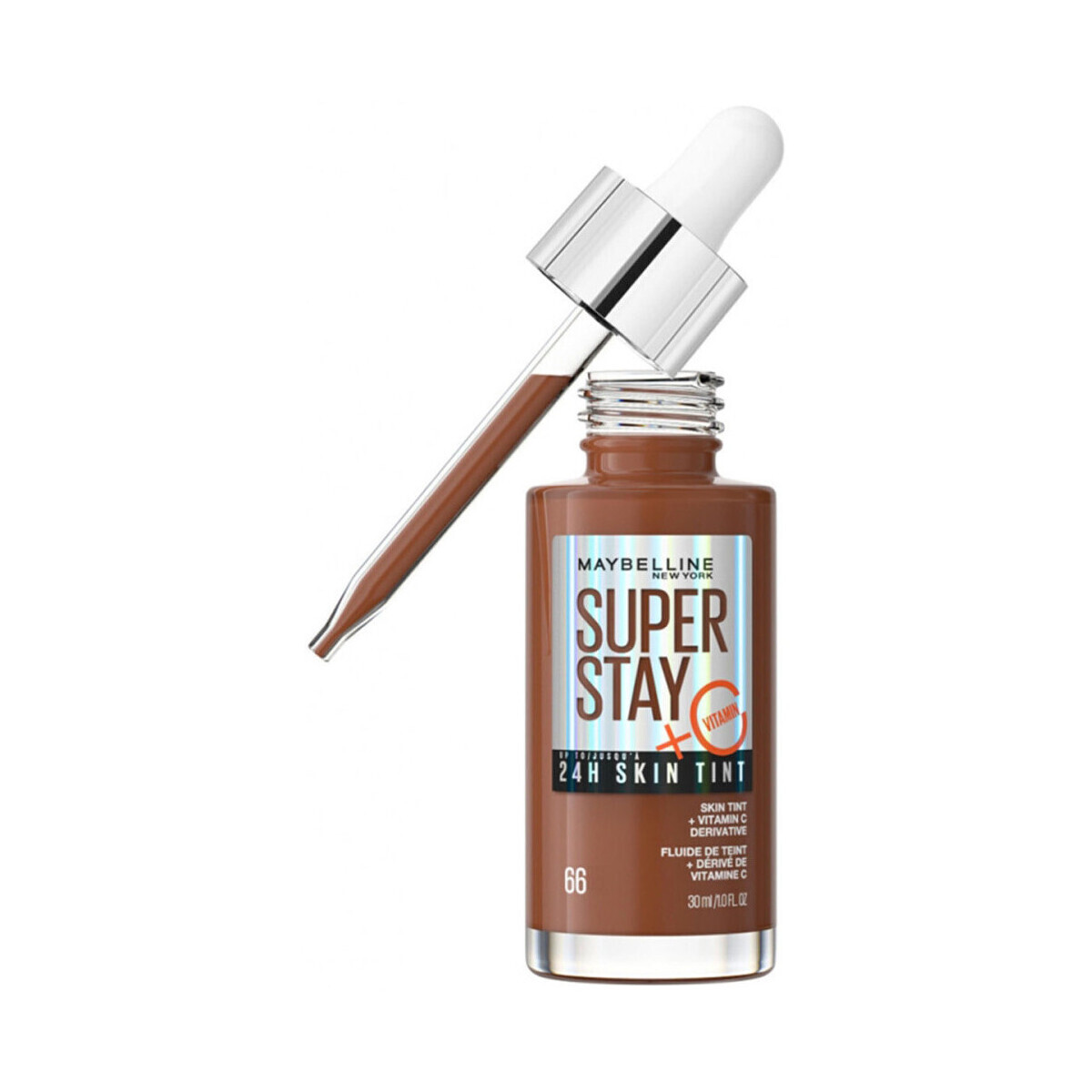 Maybelline New York  Superstay 24H Skint Tint Foundation - 66  Hnědá