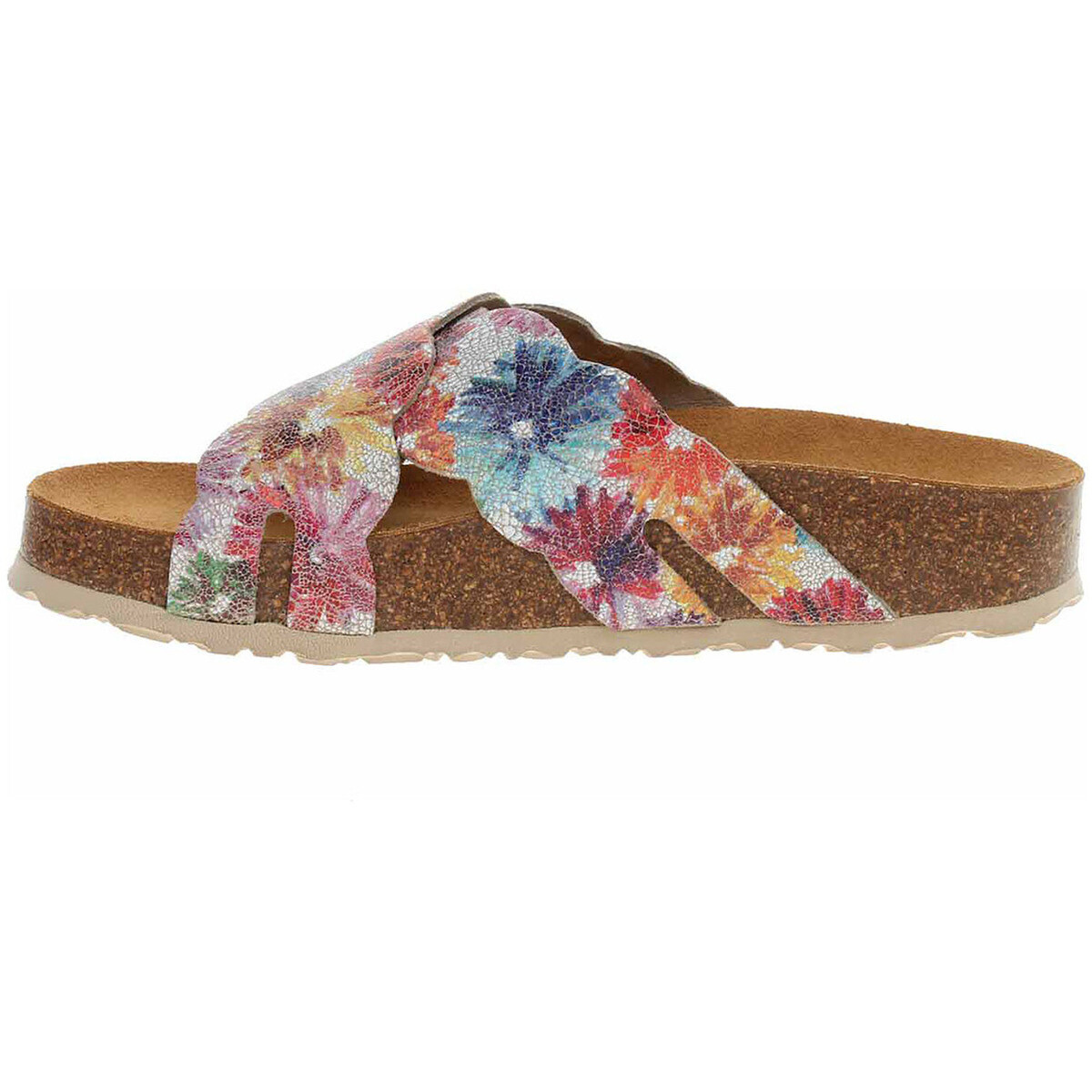 Bio Life  Dámské pantofle  2681.7 Roxana 865 multi-white