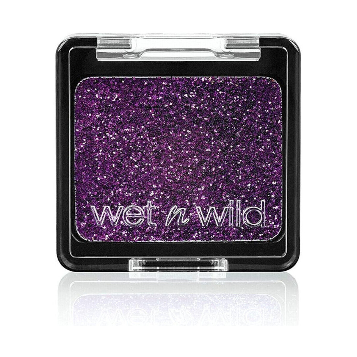Wet N Wild  Glitter Single Color Icon Eyeshadow - Binge  Černá