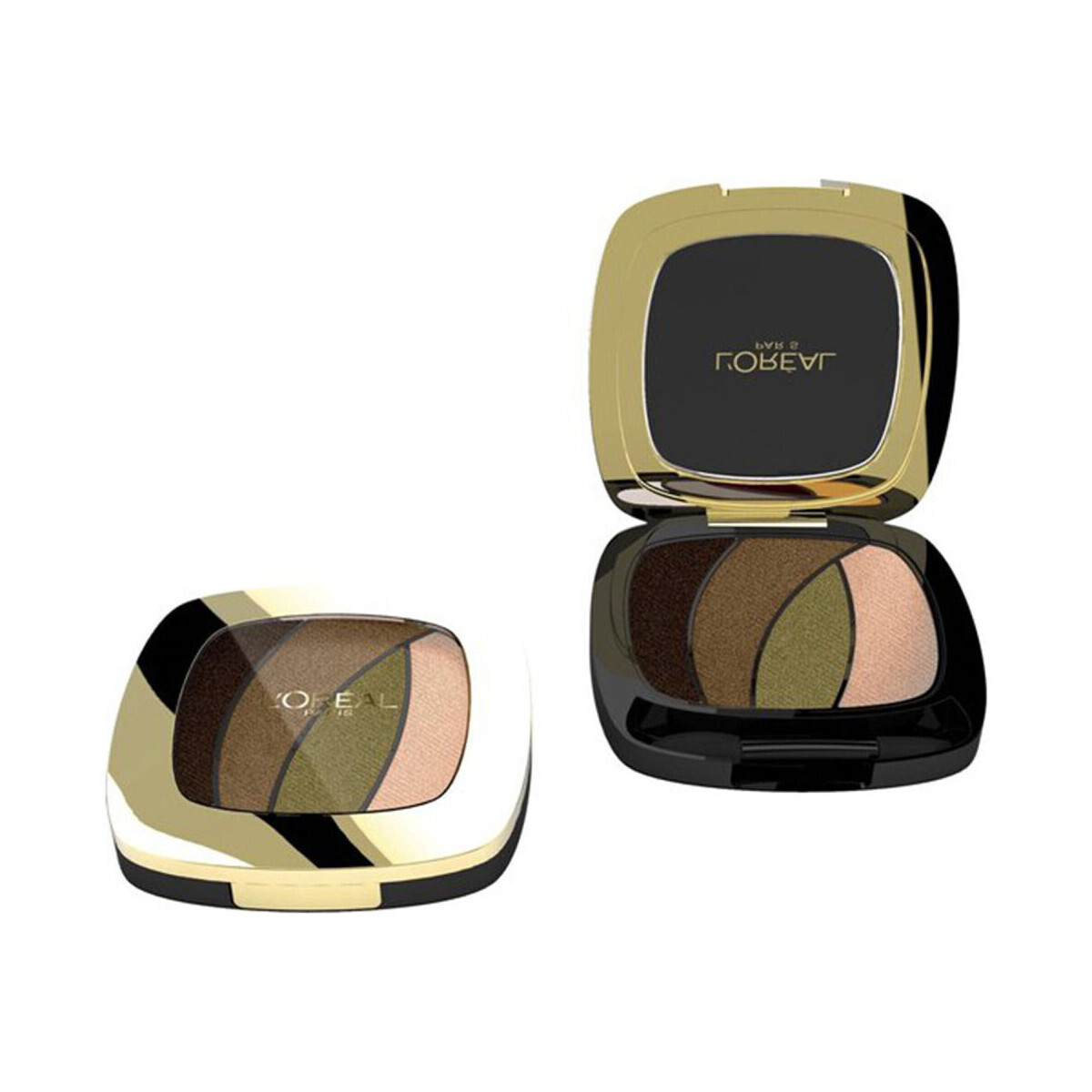 L'oréal  Color Riche Eyeshadow Palette Les Ombres - Jungle Jade  Zelená
