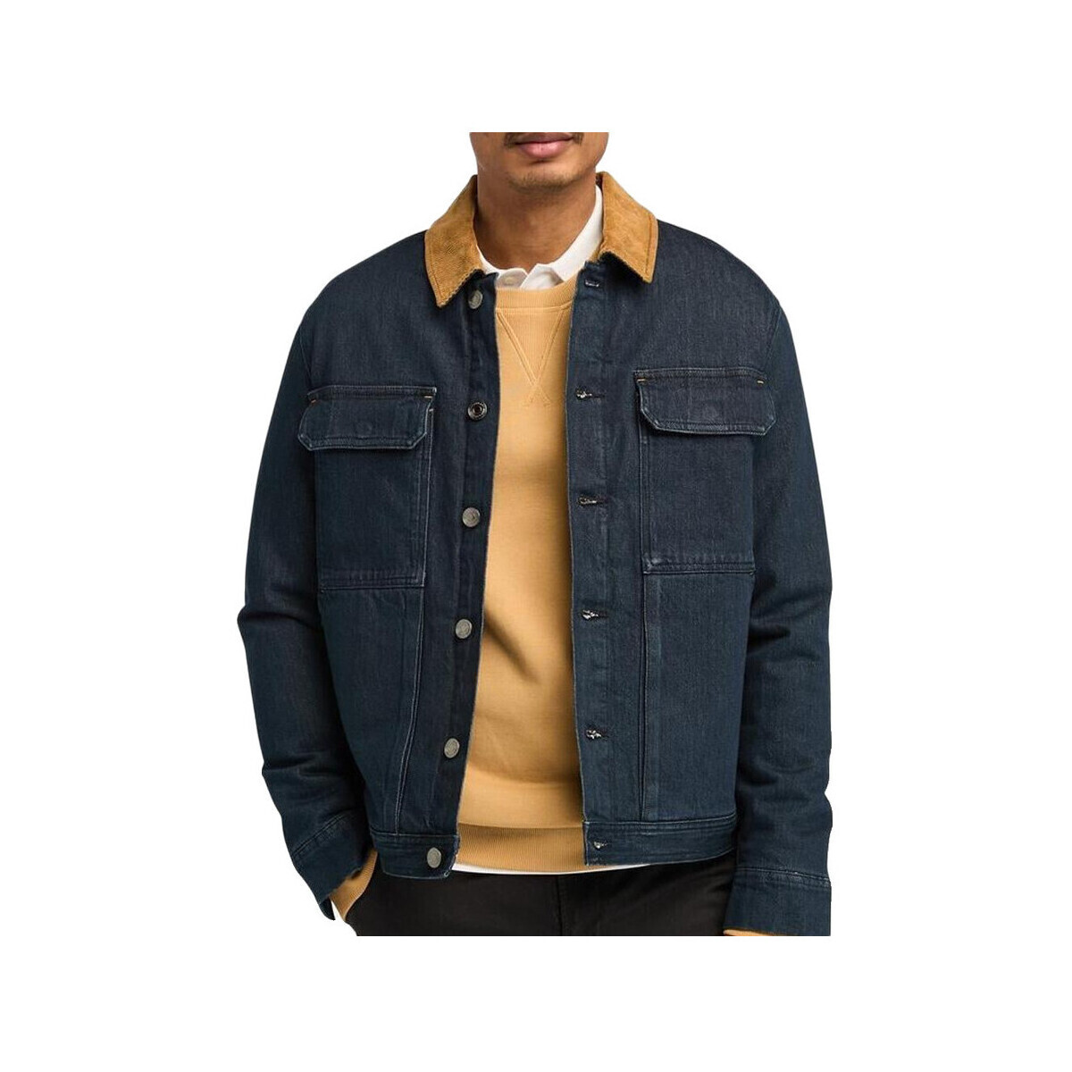 Timberland  Veste   Bottines isolées en jean  Modrá