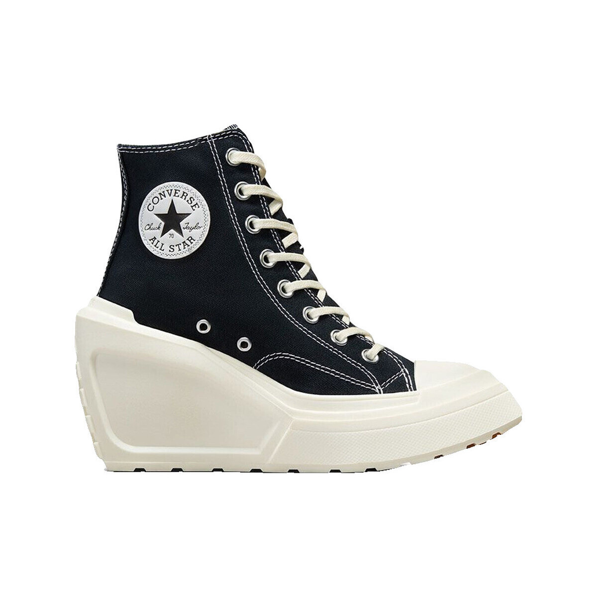 Converse  Baskets  chuck 70 de luxe wedge noir  Černá
