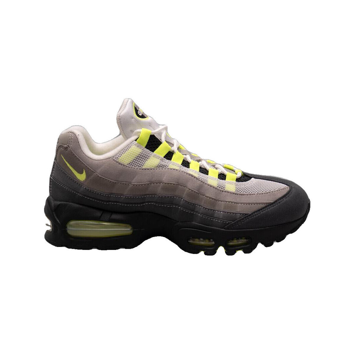Nike  Baskets  air max 95 big bubble neon maille respirante  Černá