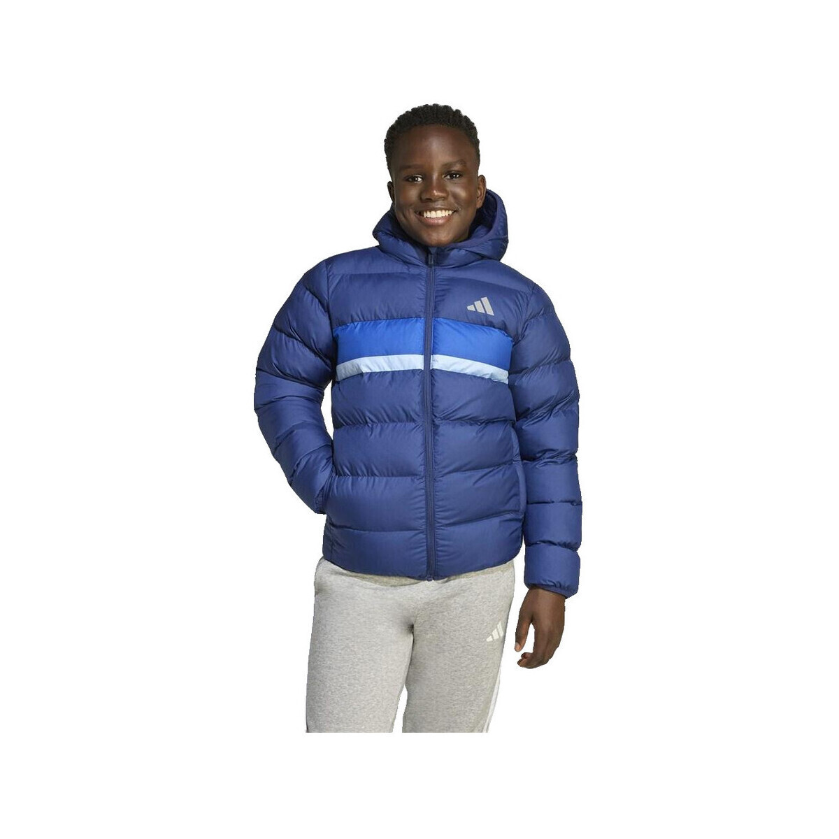 adidas  Veste  JL7431 synthétique léger  Modrá