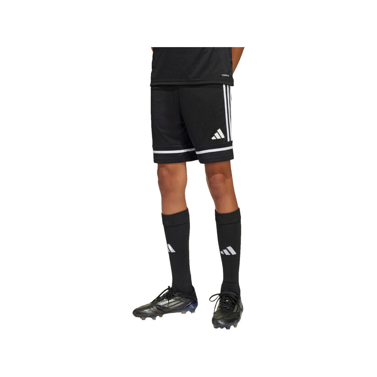 adidas  Shorts  squadra 25 100% polyester recyclé  Černá