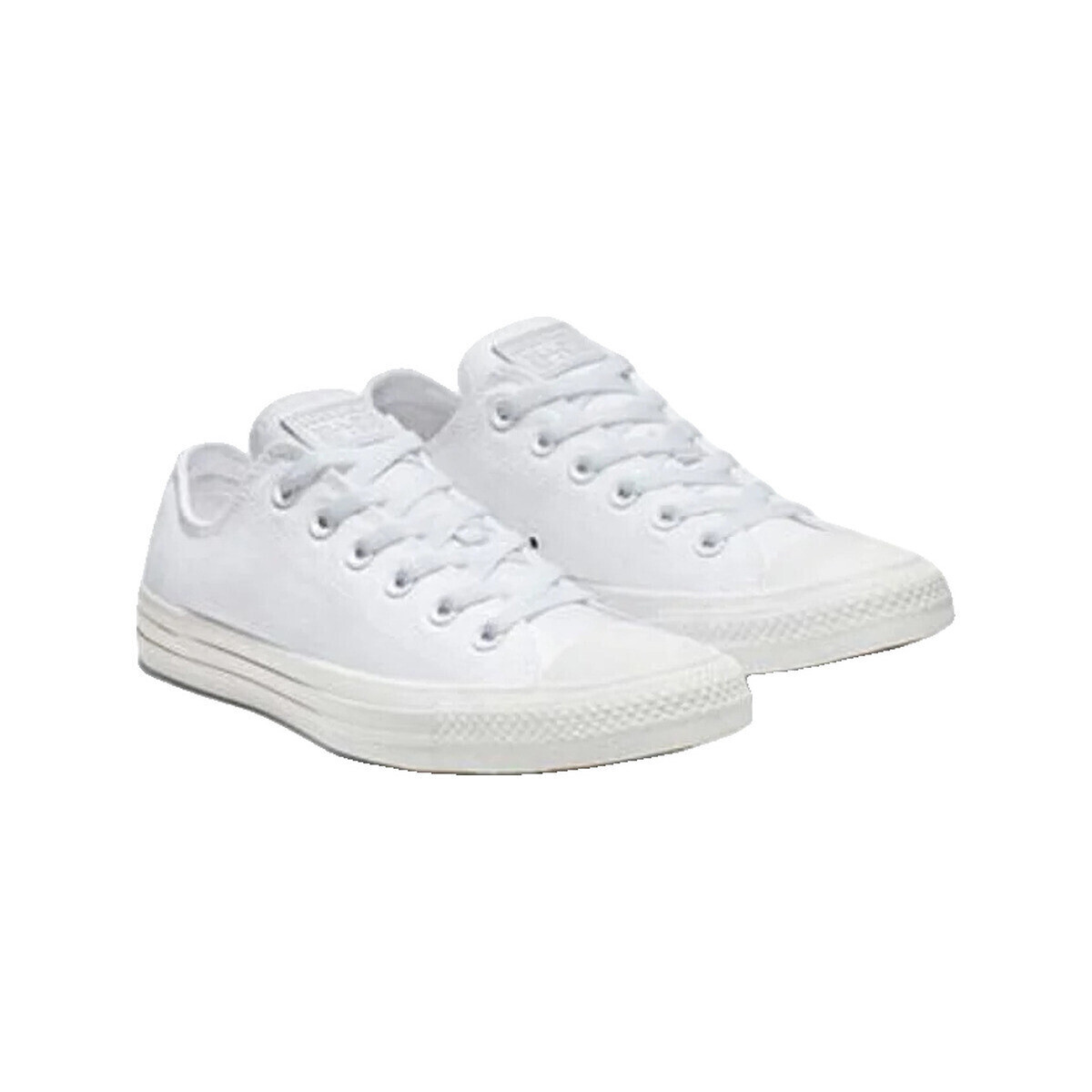 Converse  Baskets  chuck taylor all star blanc monochrome  Bílá