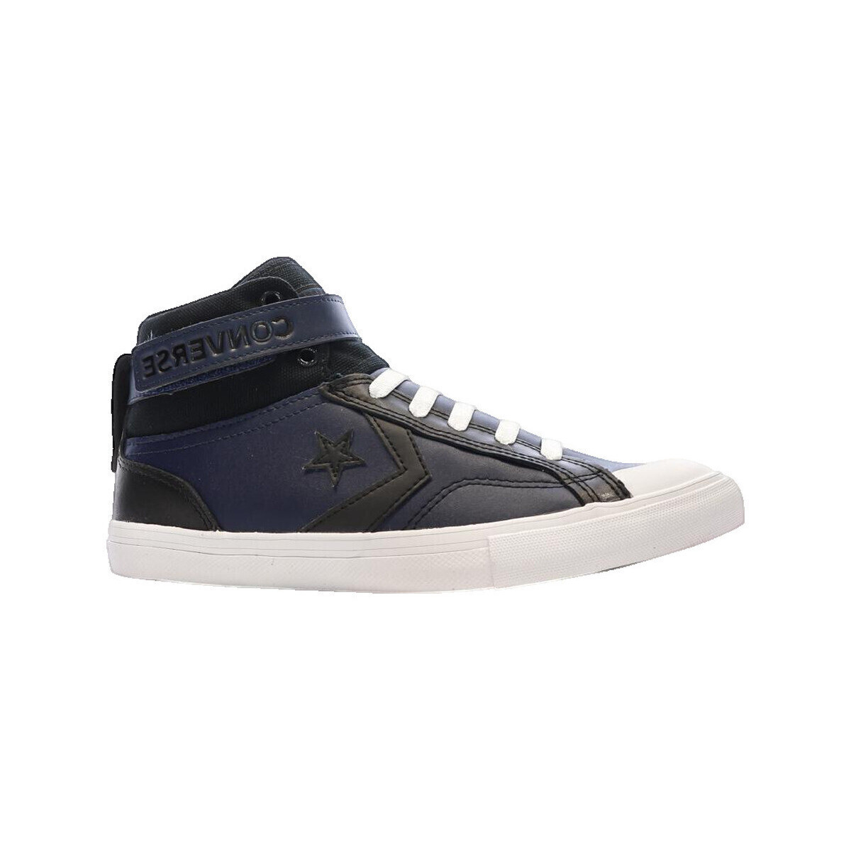 Converse  Baskets  Pro Blaze Strap Hi Kids cuir  Modrá