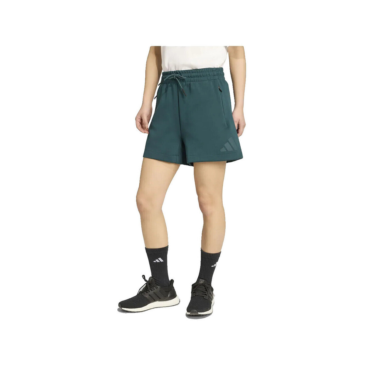 adidas  Shorts  Z.n.e bleu décontractés  Černá