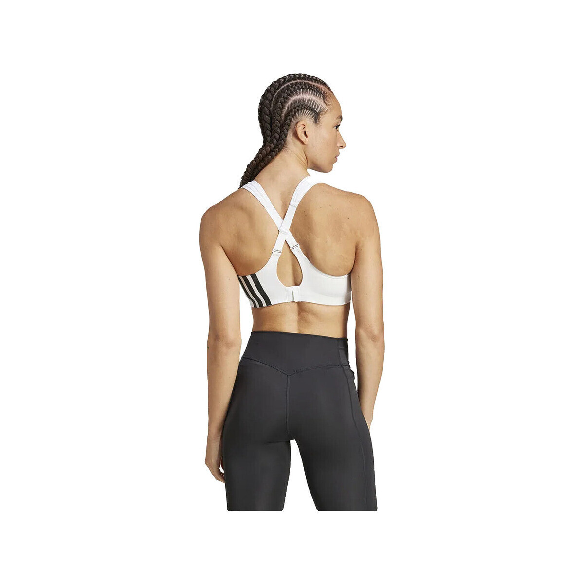 adidas  Brassière  tlrd impact soutien élevé  Bílá