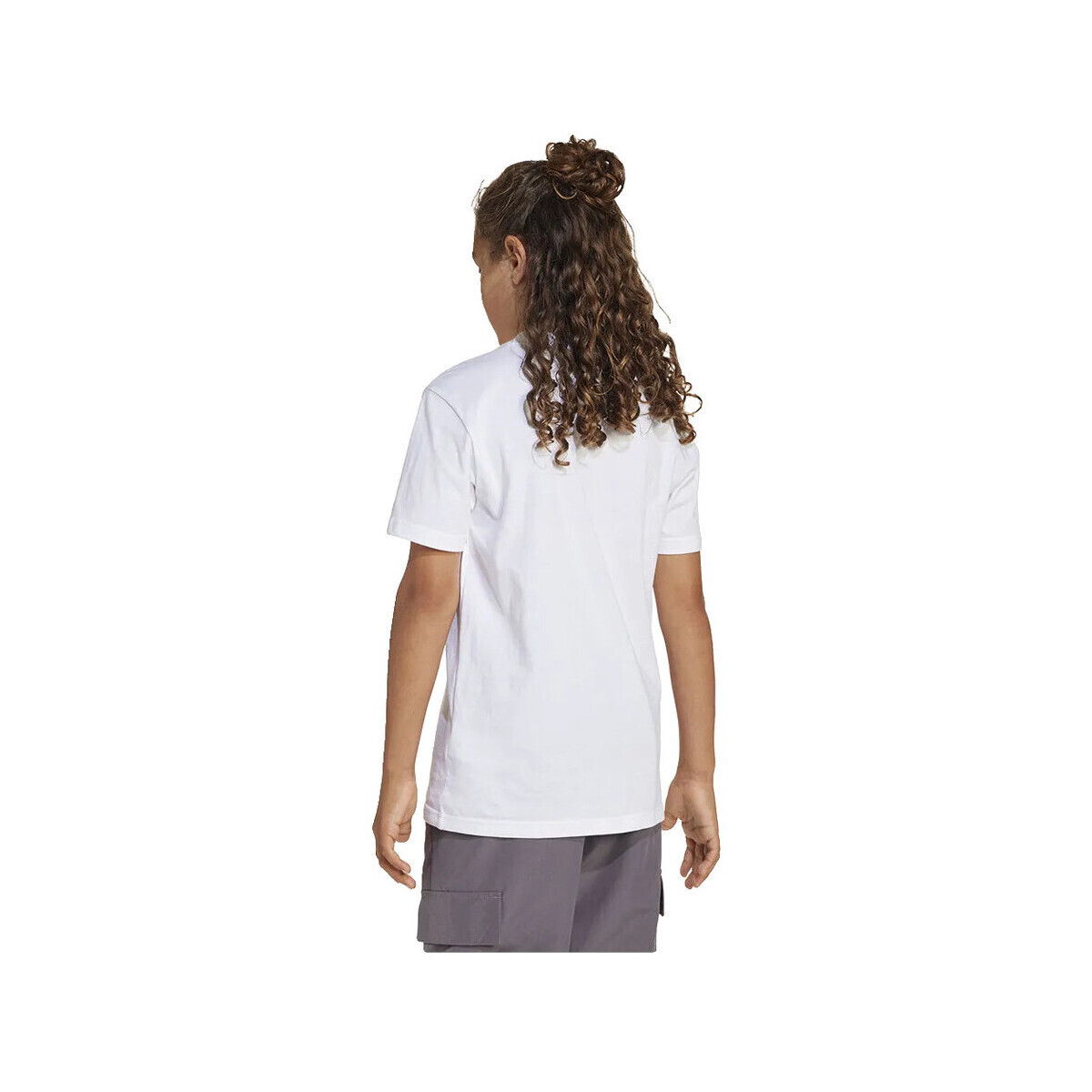 adidas  T-shirt  Essentials 100% coton blanc  Bílá