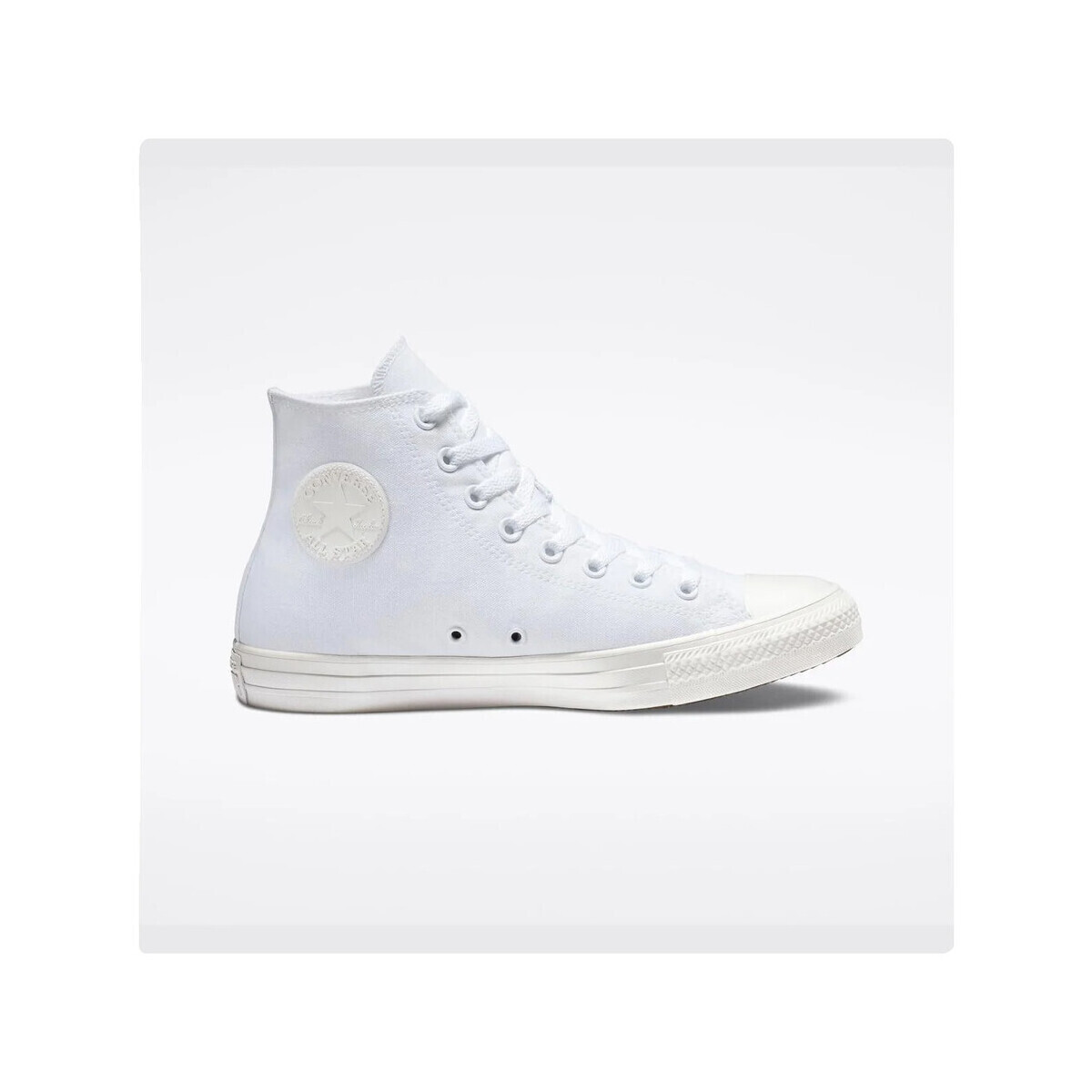 Converse  Baskets  chuck taylor all star monochrome  Bílá