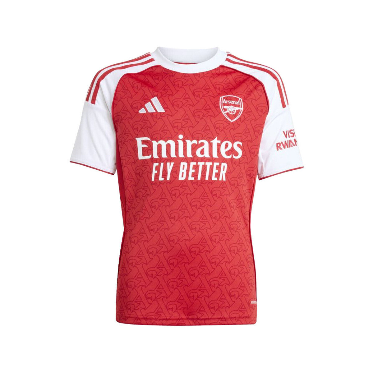 adidas  Maillot  Arsenal 25/26 Domicile rouge/blanc junior  Červená