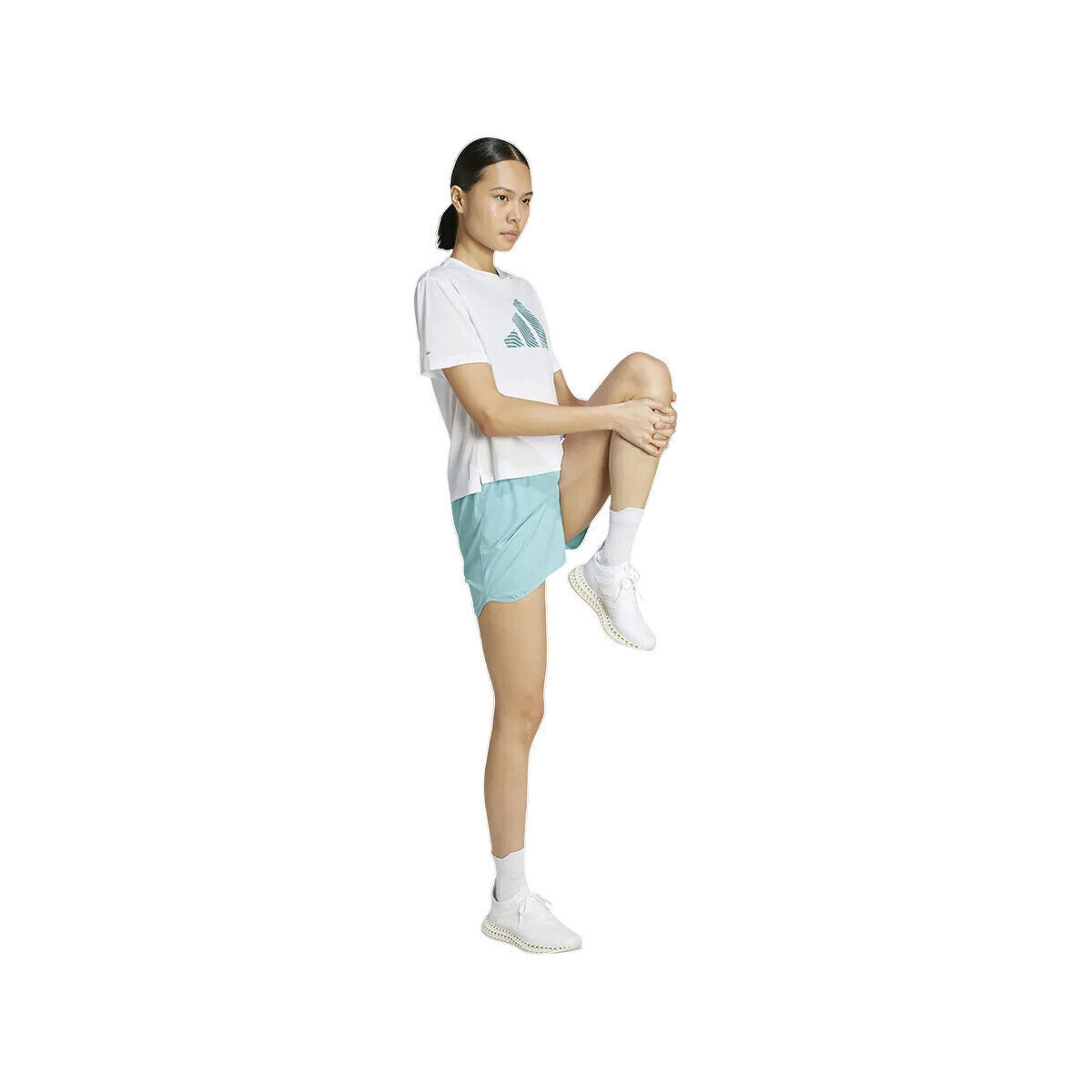 adidas  T-shirt  Adi365 Running Essentials détails réfléchissants  Bílá