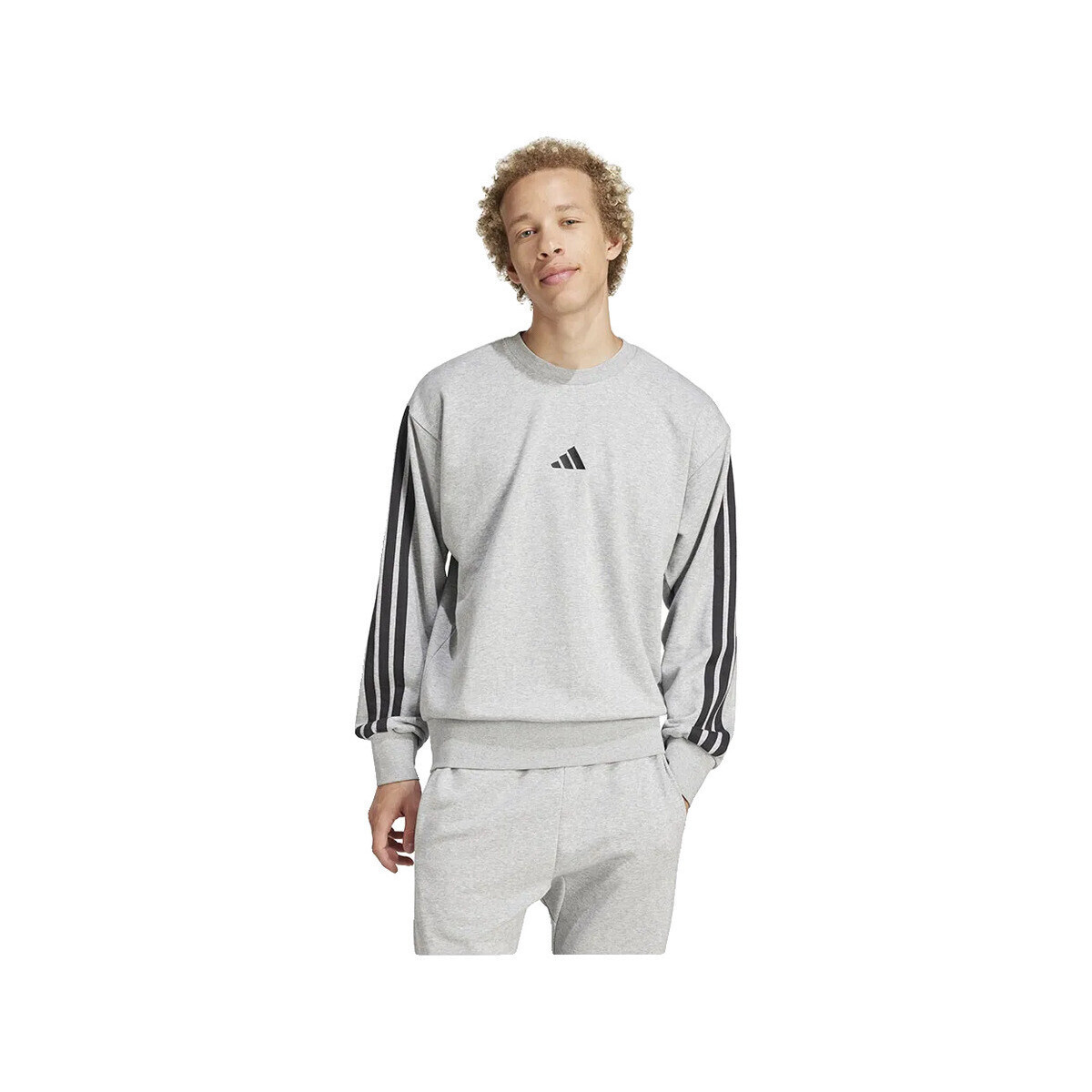 adidas  Sweatshirt  null gris  Šedá