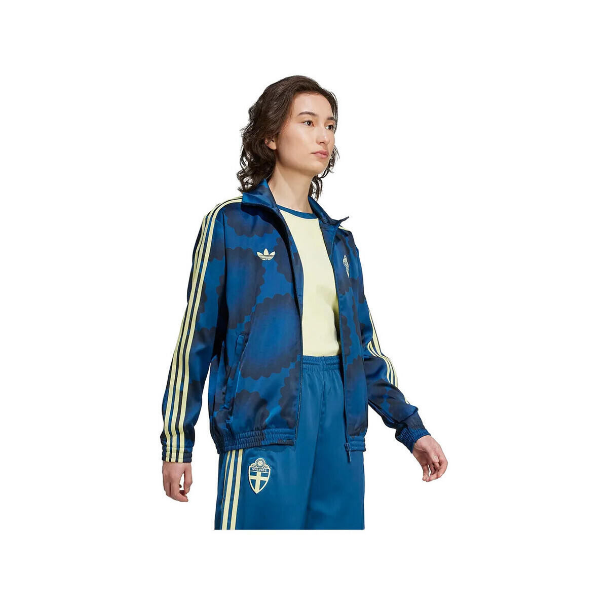 adidas  Veste  Sweden Tracksuit Jacket bleu  Modrá