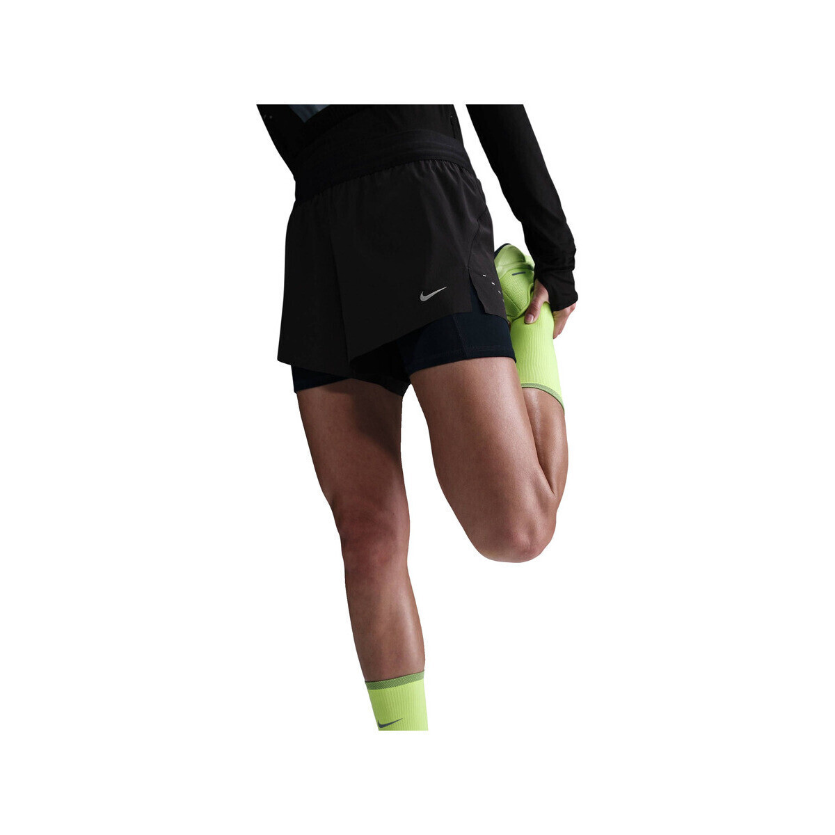 Nike  Chaussures de running  swift dri-fit 2-in-1 léger  Černá