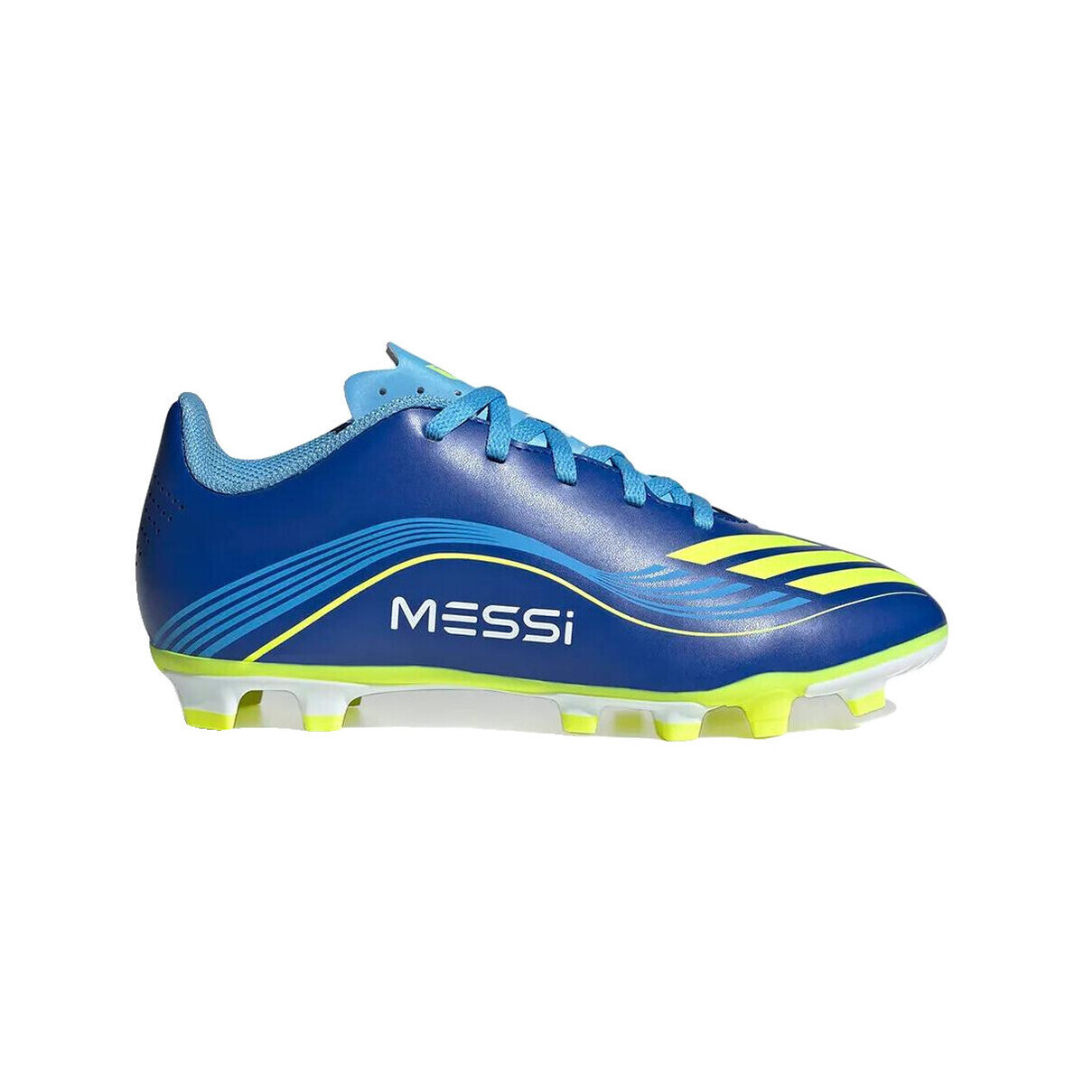 adidas  Bottines  F50 Messi Club FG/AG synthétiques  Modrá