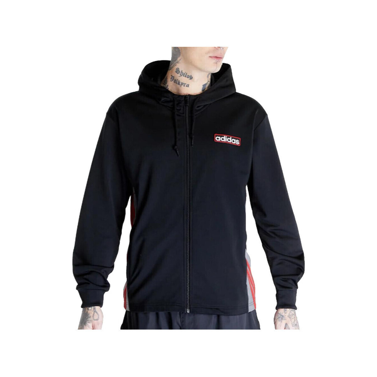 adidas  Sweat  Adicolor Adibreak Full-Zip Hoodie noir  Černá