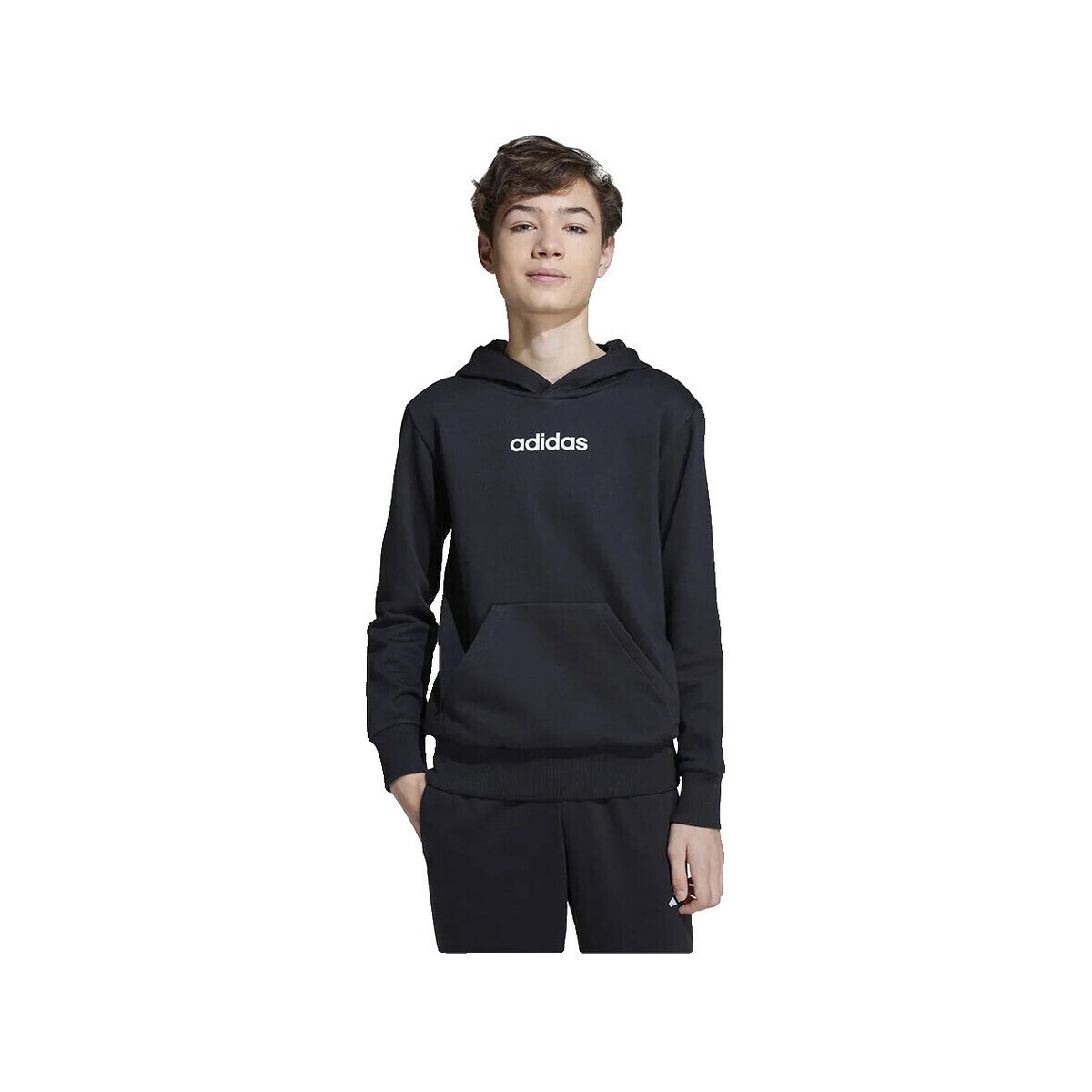 adidas  Sweat à capuche  Essentials 71% coton  Černá