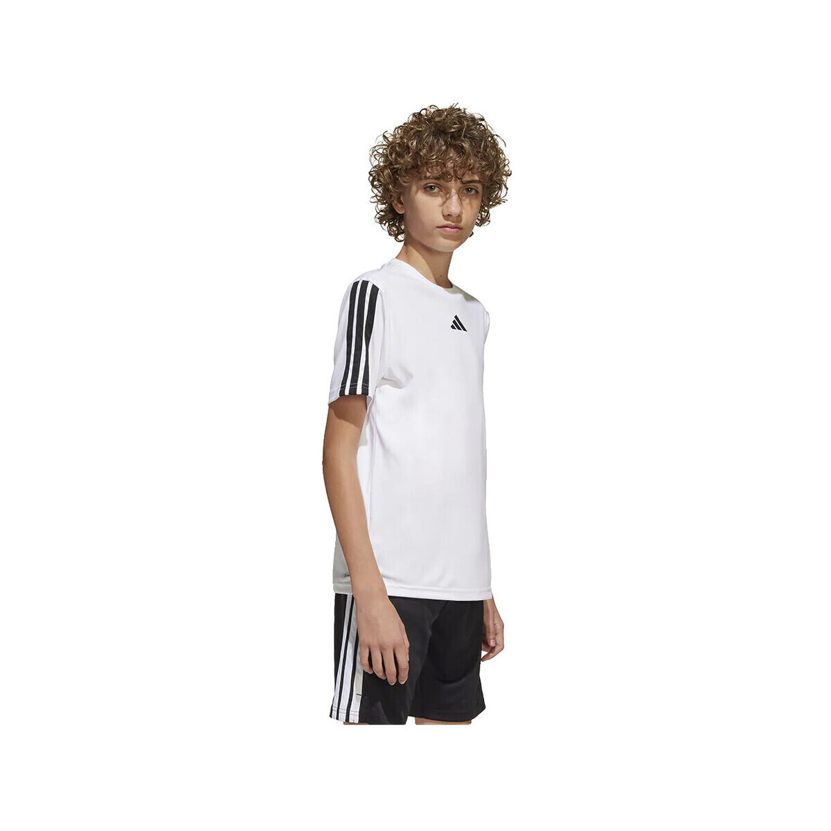 adidas  T-shirt  CLIMACOOL blanc 5-6 ans  Bílá