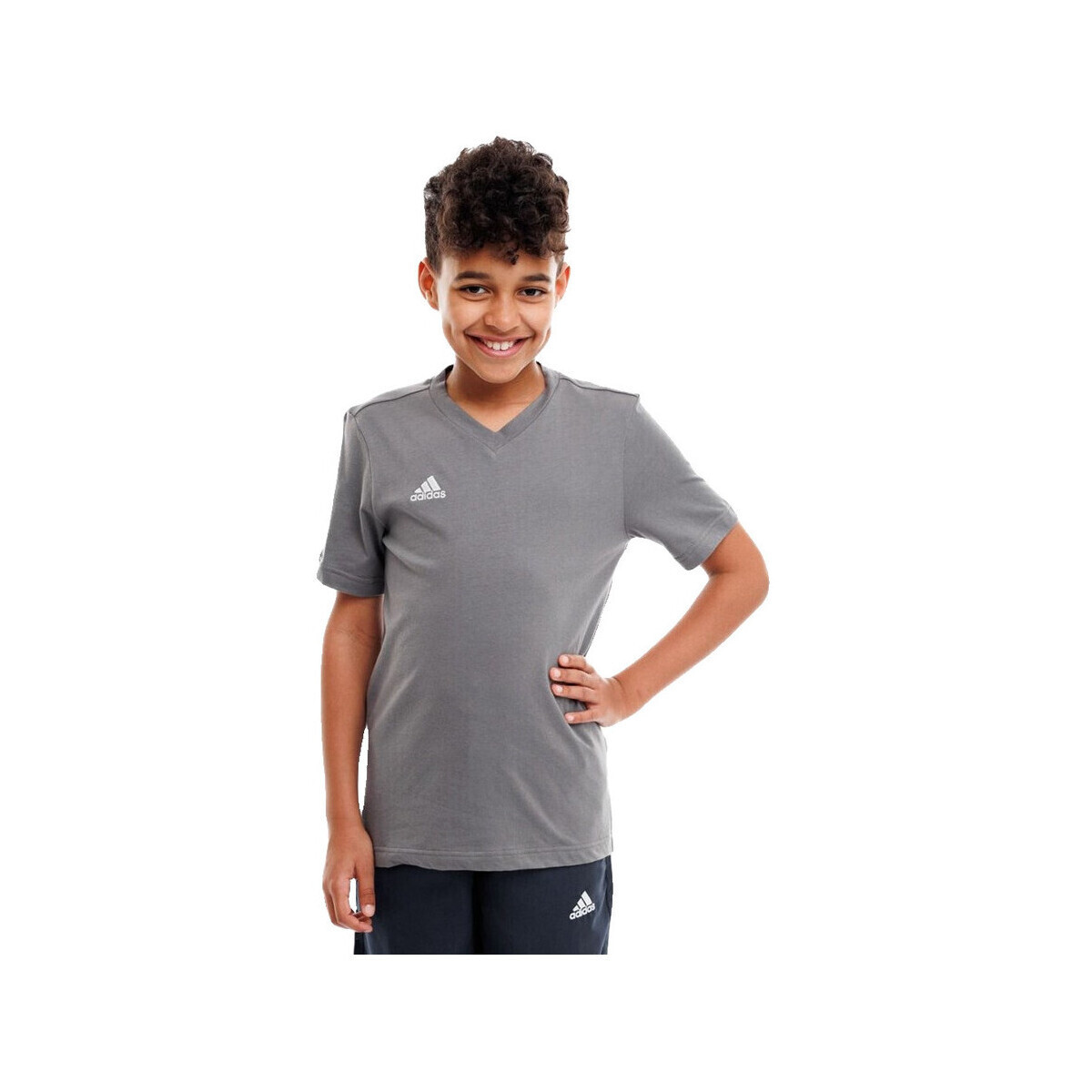 adidas  t-shirt entrada 22 grey 152cm  Šedá